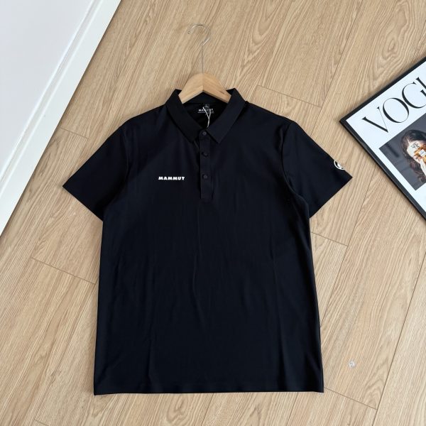 High Quality Mammoth Short-Sleeved T-Shirts Silk Logo Style