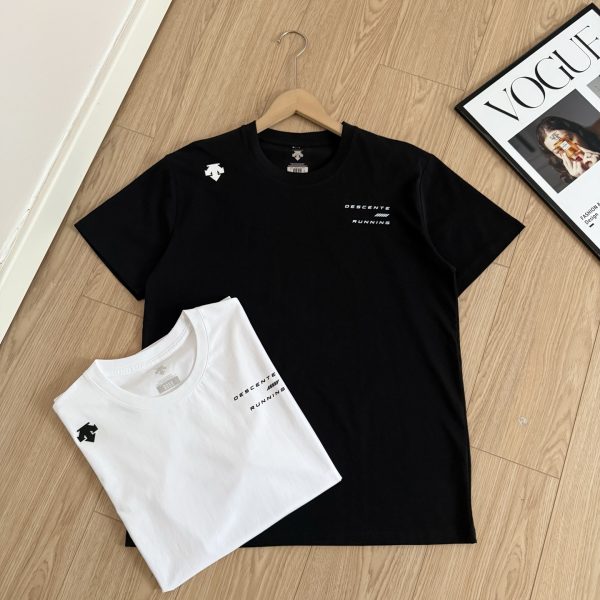 Luxury Descente Short Sleeves Black Breathable Style
