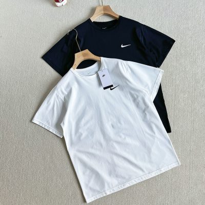 High Quality Nike Short Sleeves Black Breathable Luxury