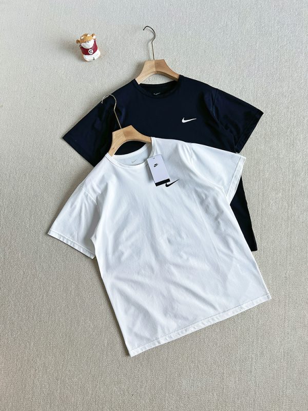 High Quality Nike Short Sleeves Black Breathable Luxury