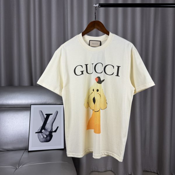 Luxury Gucci Short Sleeves Cotton Print Style