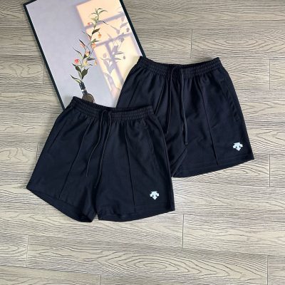 Luxury Descente Shorts Black Solid Luxury