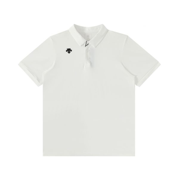 Best Selling Descente Short-Sleeved Black Solid Style
