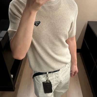 Premium Prada T-Shirt Cotton Classic Style
