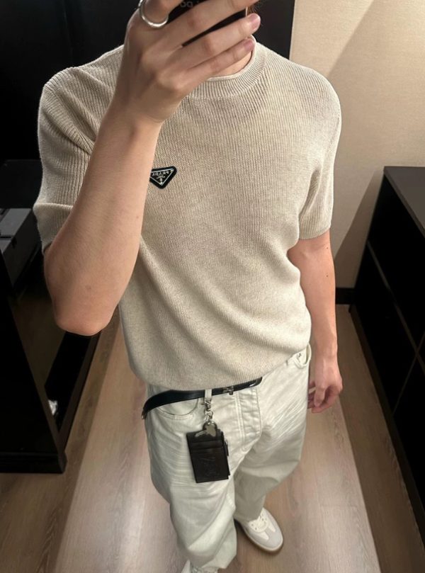 Premium Prada T-Shirt Cotton Classic Style