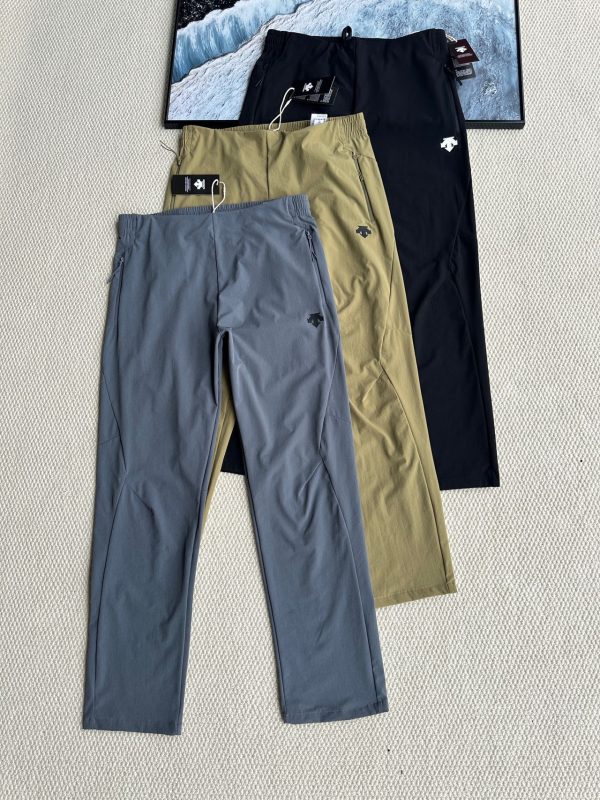 Premium Quality Descente Trousers Black Casual Style