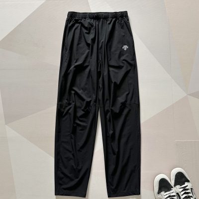 Premium Quality Descente Trousers Black Casual Style