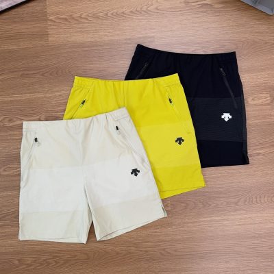 Best Selling Descente Shorts Black Breathable Collection