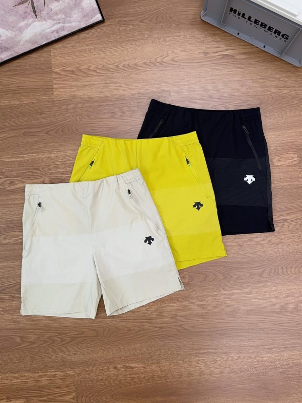 Best Selling Descente Shorts Black Breathable Collection