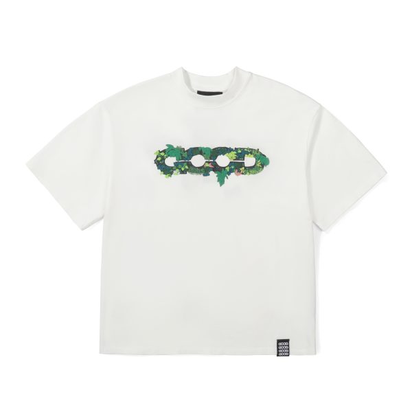 High Quality Express Short Sleeves Green Cotton Embroidered Luxury