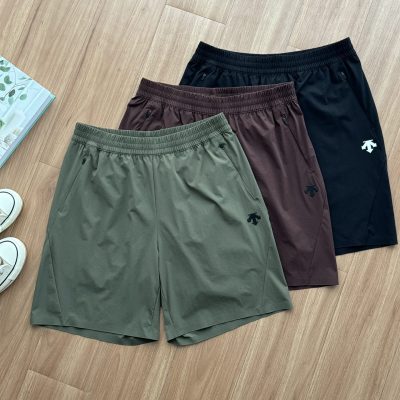 Best Selling Descente Shorts Black Nylon Casual Luxury