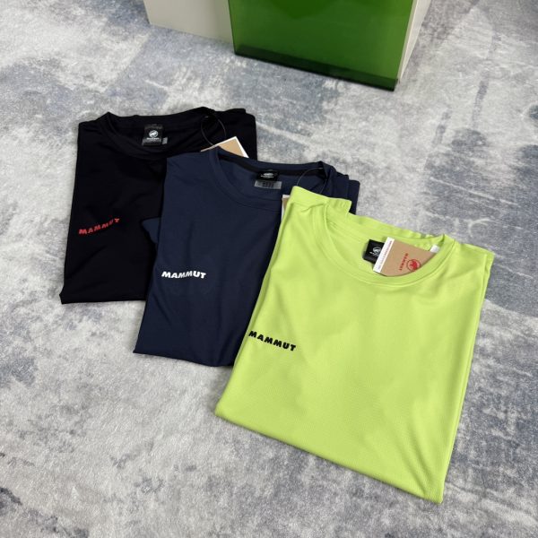 Premium Mammut Short Sleeves Red Breathable Luxury