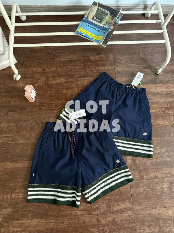 High Quality Adidas Shorts White Silk Casual Collection