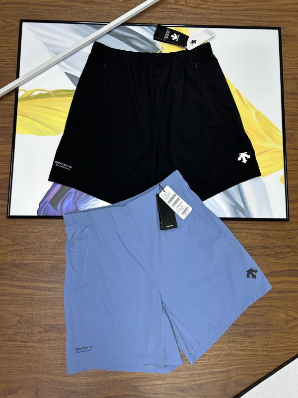 High Quality Descente Shorts Black Casual Luxury