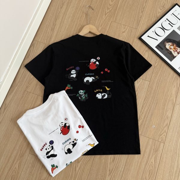 Premium Fila Short Sleeves Black Logo Collection
