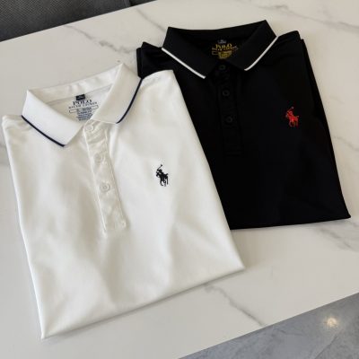 Premium Quality Ralph Lauren Polo Shirt Black Classic Style