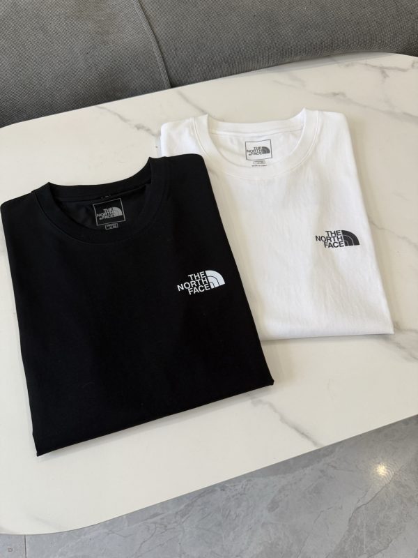 Best Selling The North Face Short Sleeves Black Print Collection