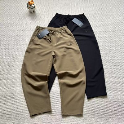 Best Selling Lululemon Casual Pants Black Logo Luxury