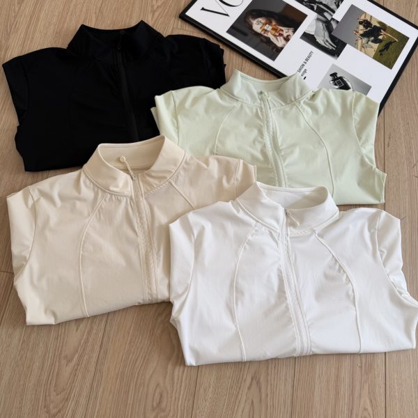 Premium Quality Lululemon Long Sleeves White Silk Urban Collection
