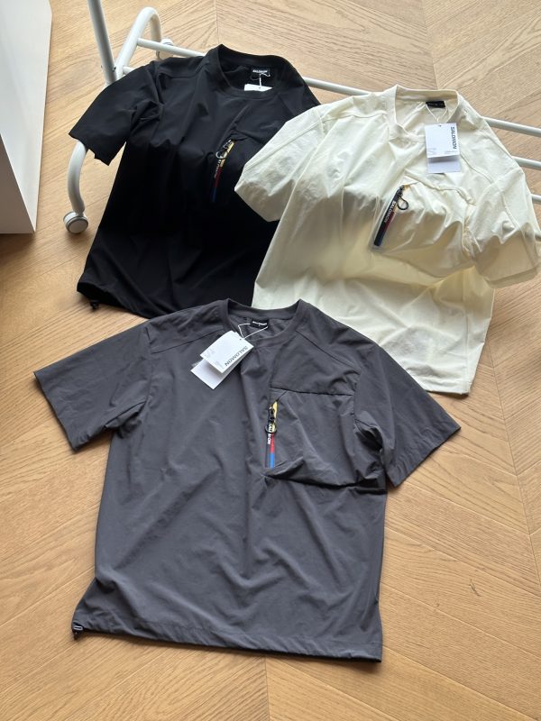 High Quality Salomon Short Sleeves Yellow Logo Collection