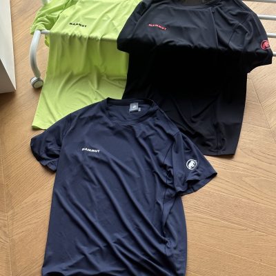 Premium Quality Mammut Short Sleeves Black Luxury