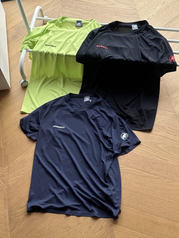 Premium Quality Mammut Short Sleeves Black Luxury