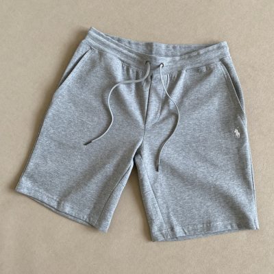 High Quality Ralph Lauren Shorts Gray Knit Classic Luxury