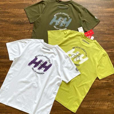 Premium Quality Helly Hansen T-Shirts White Casual Collection