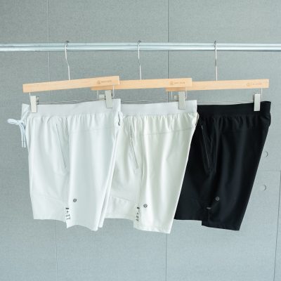 Luxury Lululemon Shorts Black Breathable Collection
