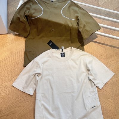 High Quality Oakley Short Sleeves White Logo Style