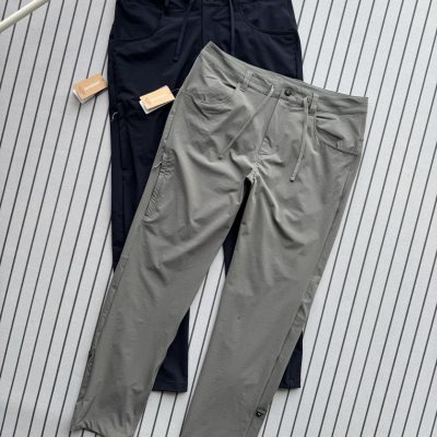 Luxury Patagonia Trousers Gray Nylon Breathable Style