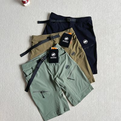 Luxury Mammut Shorts Black Nylon Style