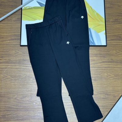 Luxury Descente Trousers Black Casual Collection