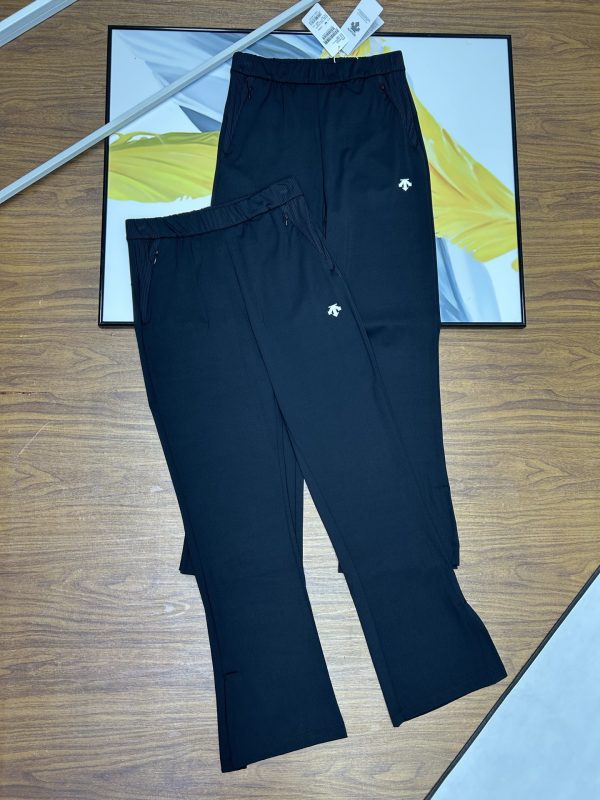 Luxury Descente Trousers Black Casual Collection