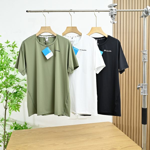 Best Selling Columbia Short Sleeves Black Breathable Collection