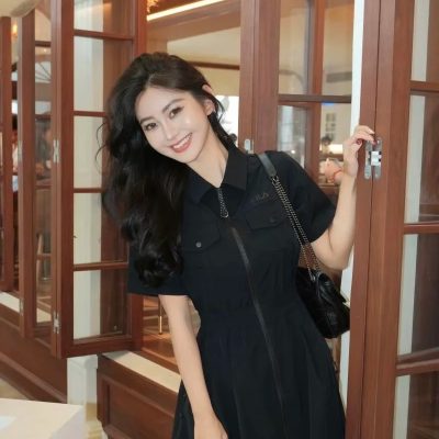 Premium Quality Fila Dress Khaki Modern Luxury