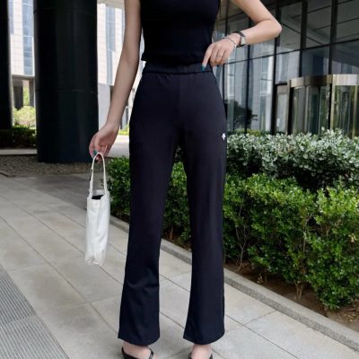 Premium Quality Descente Trousers Black Casual Luxury