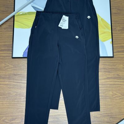 Premium Quality Descente Pants Black Casual Style