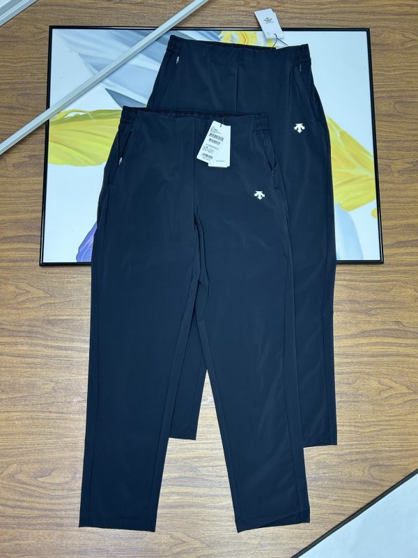 Premium Quality Descente Pants Black Casual Style