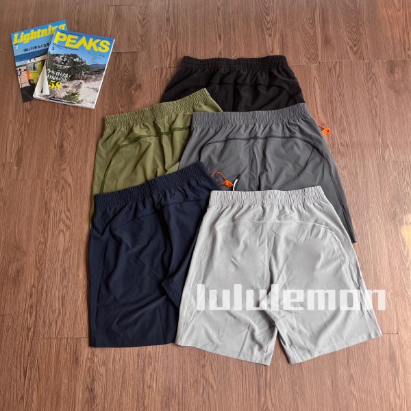 Luxury Lululemon Shorts Black Breathable Style