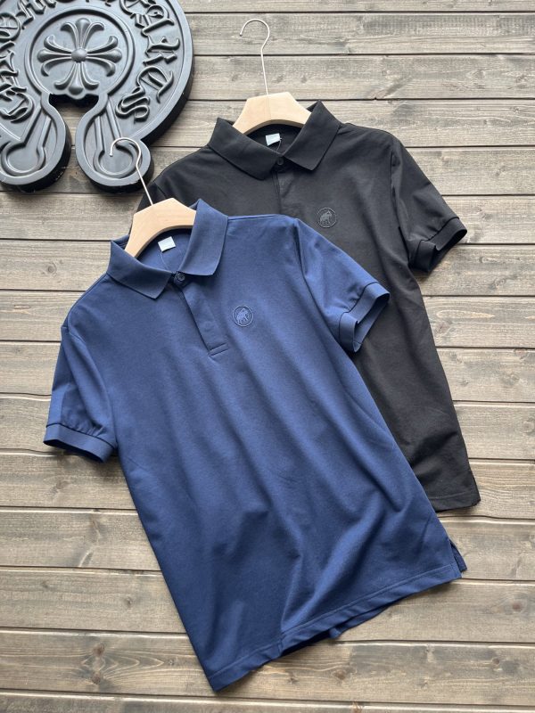 Premium Mammut Short Sleeves Black Cotton Classic Collection