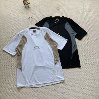 Luxury Oakley Short Sleeves Black Logo Collection