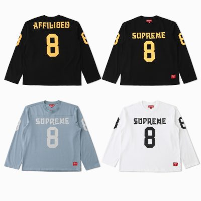 Premium Quality Supreme Long Sleeves Black Knit Luxury