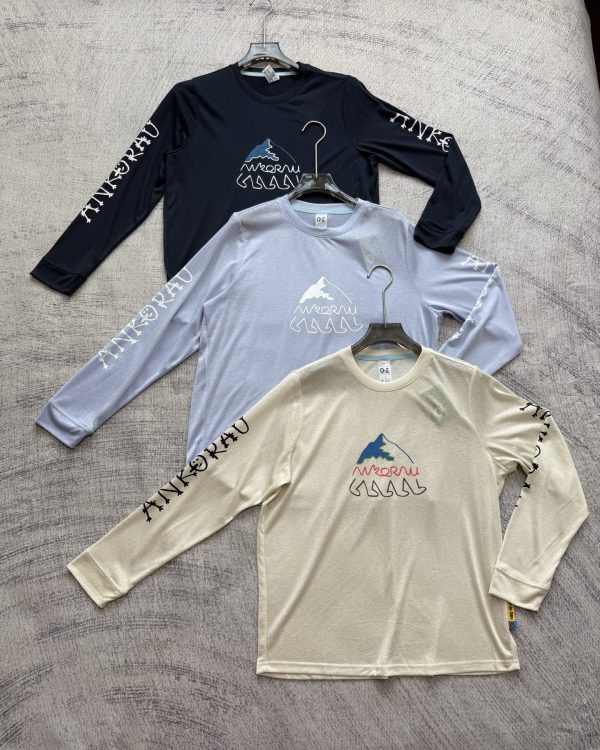 Best Selling Express Long Sleeves White Polyester Graphic Style