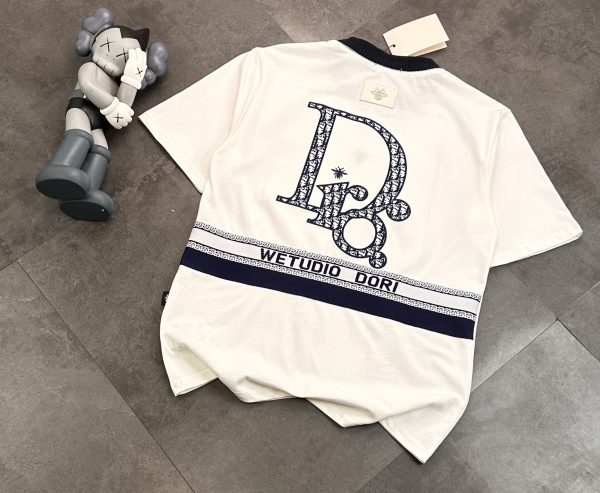 Premium Quality Chrome Hearts Short Sleeves White Cotton Patchwork Collection