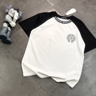 Premium Quality Chrome Hearts Short Sleeves Cotton Patchwork Collection