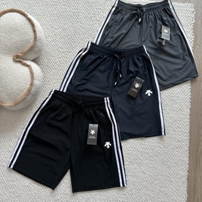 Premium Quality Descente Shorts Black Breathable Collection
