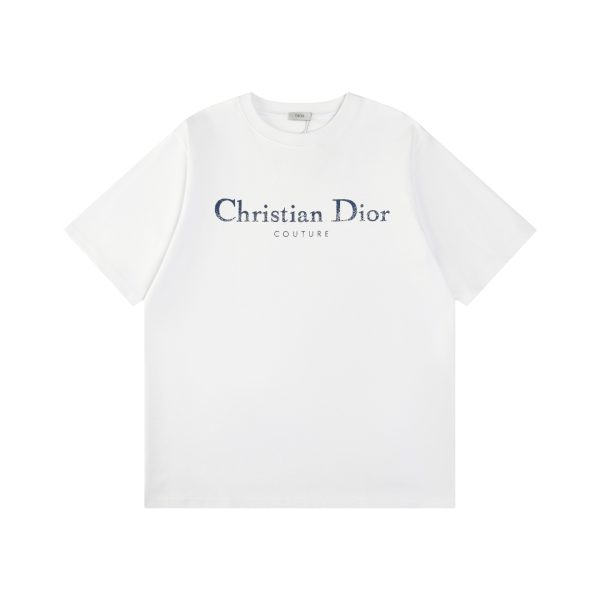 High Quality Dior Short Sleeves Cotton Gradient Collection