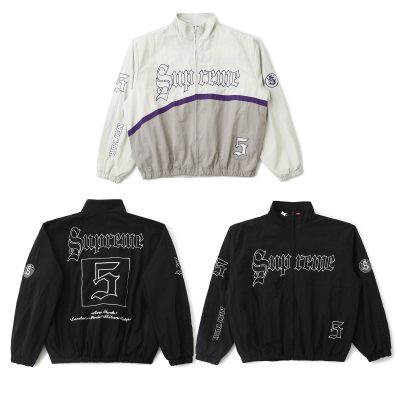 Premium Supreme Coats White Logo Collection