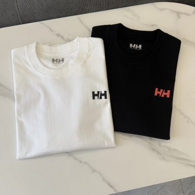 Premium Quality Helly Hansen Short Sleeves Black Cotton Casual Style